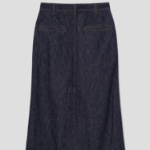 Theory Women Mod Denim Utility A-line Skirt - Indigo