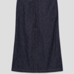 Theory Women Mod Denim Utility A-line Skirt - Indigo