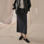 Theory Women Mod Denim Utility A-line Skirt - Indigo