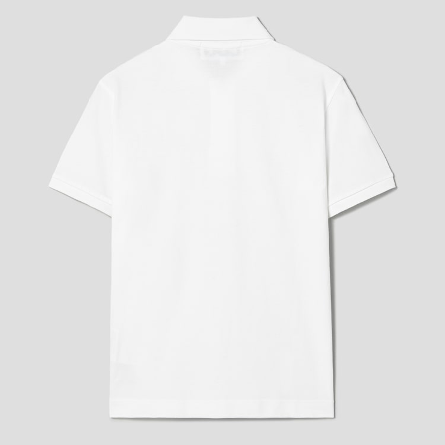 CDGCDGCDG (Unisex) Logo Patch Polo Shirt – White