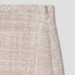 Theory Women Texture Tweed Binding Mini Skirt - Taupe Multi