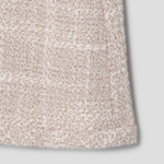 Theory Women Texture Tweed Binding Mini Skirt - Taupe Multi