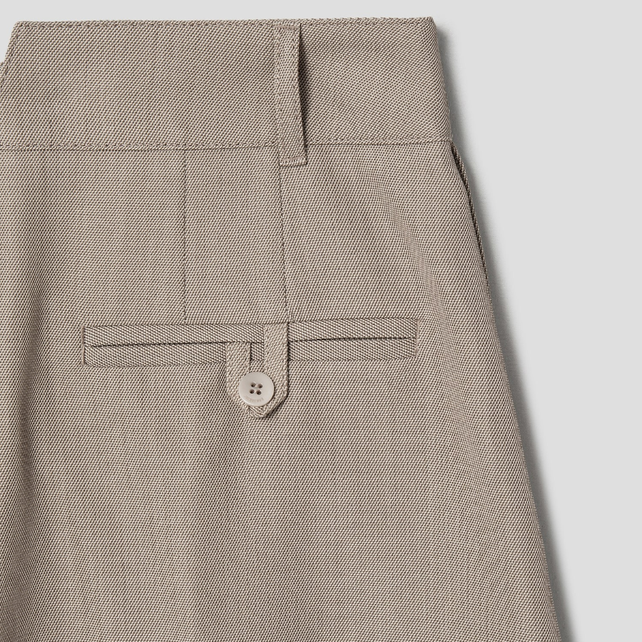 JACQUEMUS Le Pantalon Ovalo - Beige