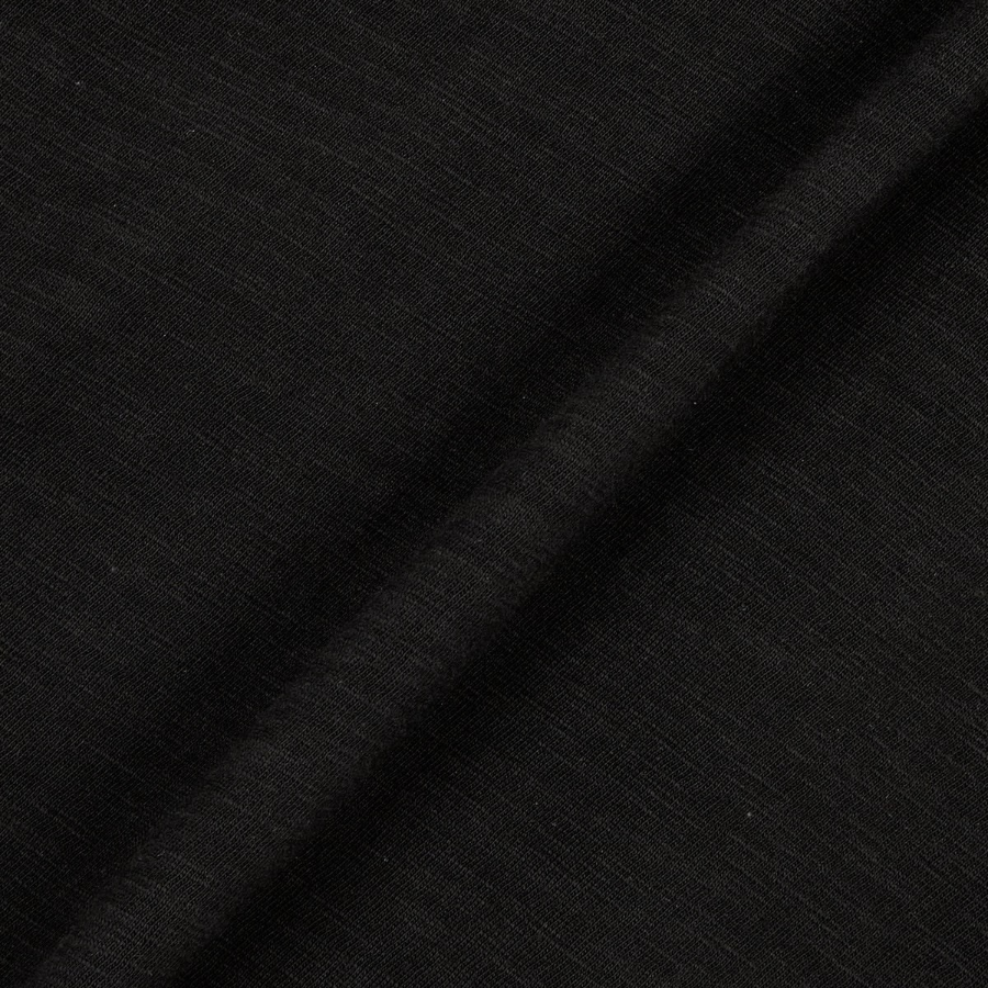 JAJU Slub Sleeveless T-Shirt – Black