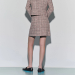 Theory Women Multicolor Tweed A-Line Mini Skirt - Pink Multi