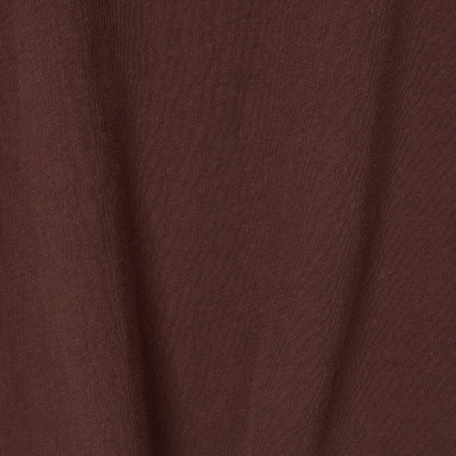 JAJU Cotton Twist Yarn Sleeveless T-Shirt – Brown