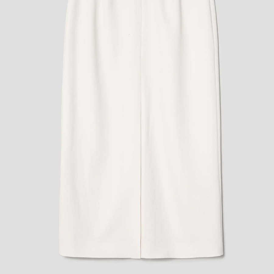 Theory Women Admiral Crepe Straight Skirt - Rice
