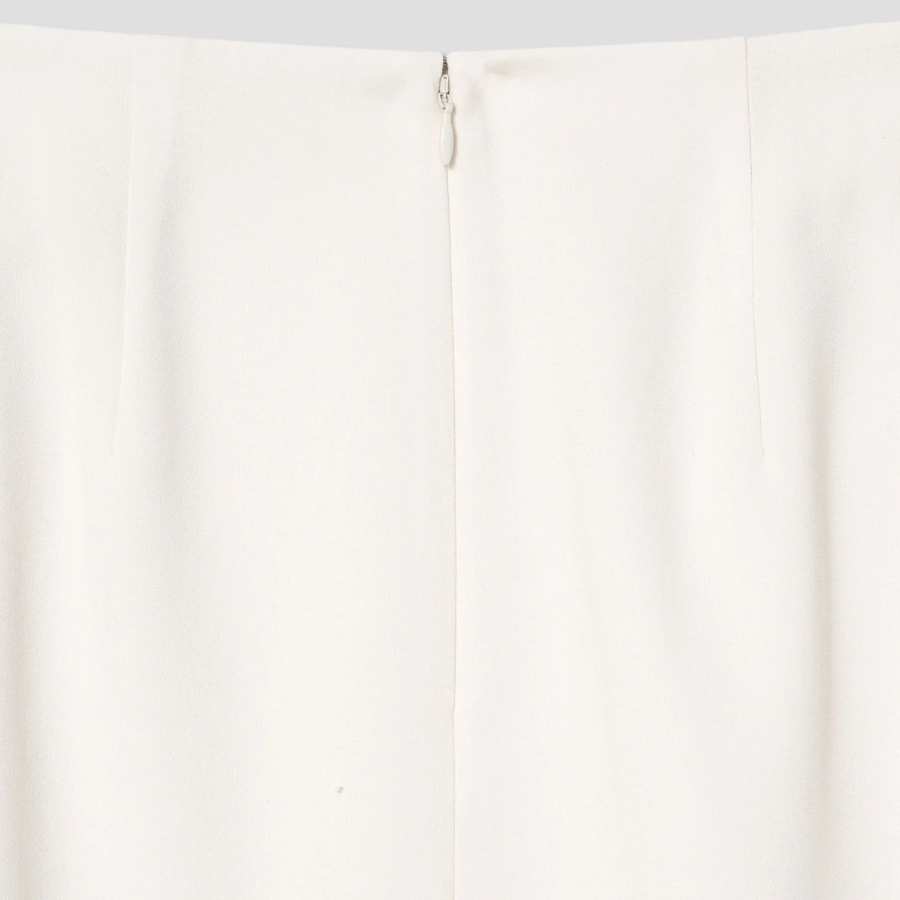 Theory Women Admiral Crepe Straight Skirt - Rice