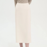 Theory Women Admiral Crepe Straight Skirt - Rice