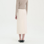 Theory Women Admiral Crepe Straight Skirt - Rice