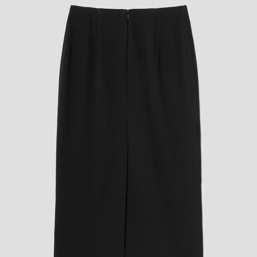 Theory Women Admiral Crepe Straight Skirt - Black