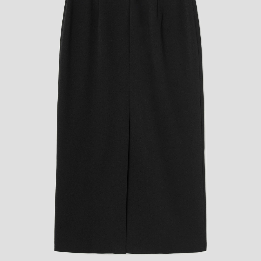 Theory Women Admiral Crepe Straight Skirt - Black