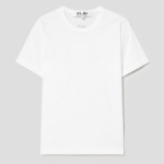 PLAY COMME des GARÇONS (Unisex) Black Heart Wappen T-Shirt – White