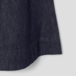 Theory Women Mod Denim Flare Seam Midi Skirt - Indigo