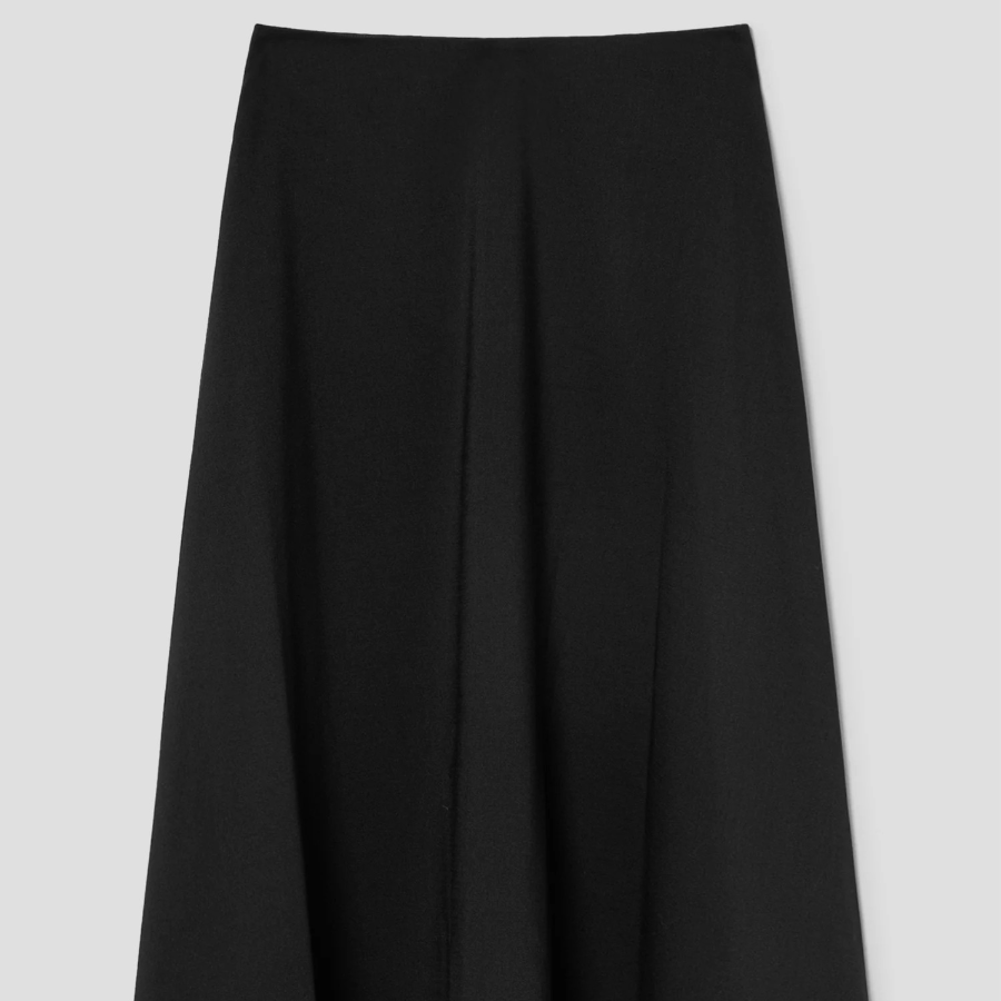 Theory Women Tailor Stretch A Line Skirt - Black