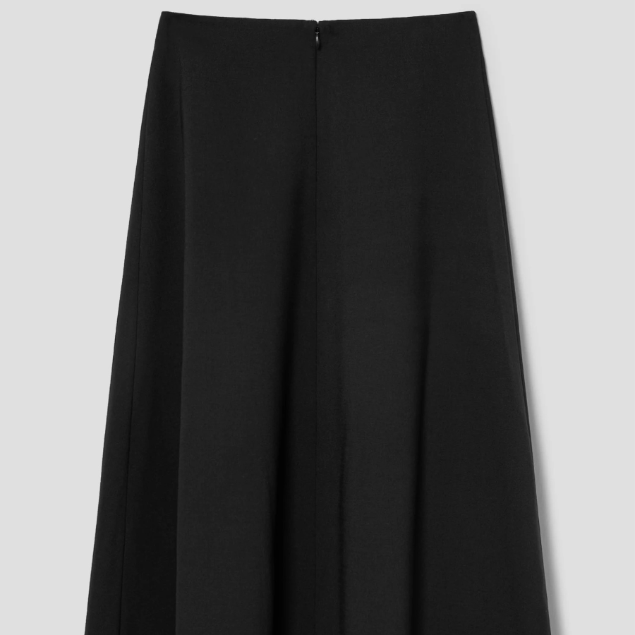 Theory Women Tailor Stretch A Line Skirt - Black