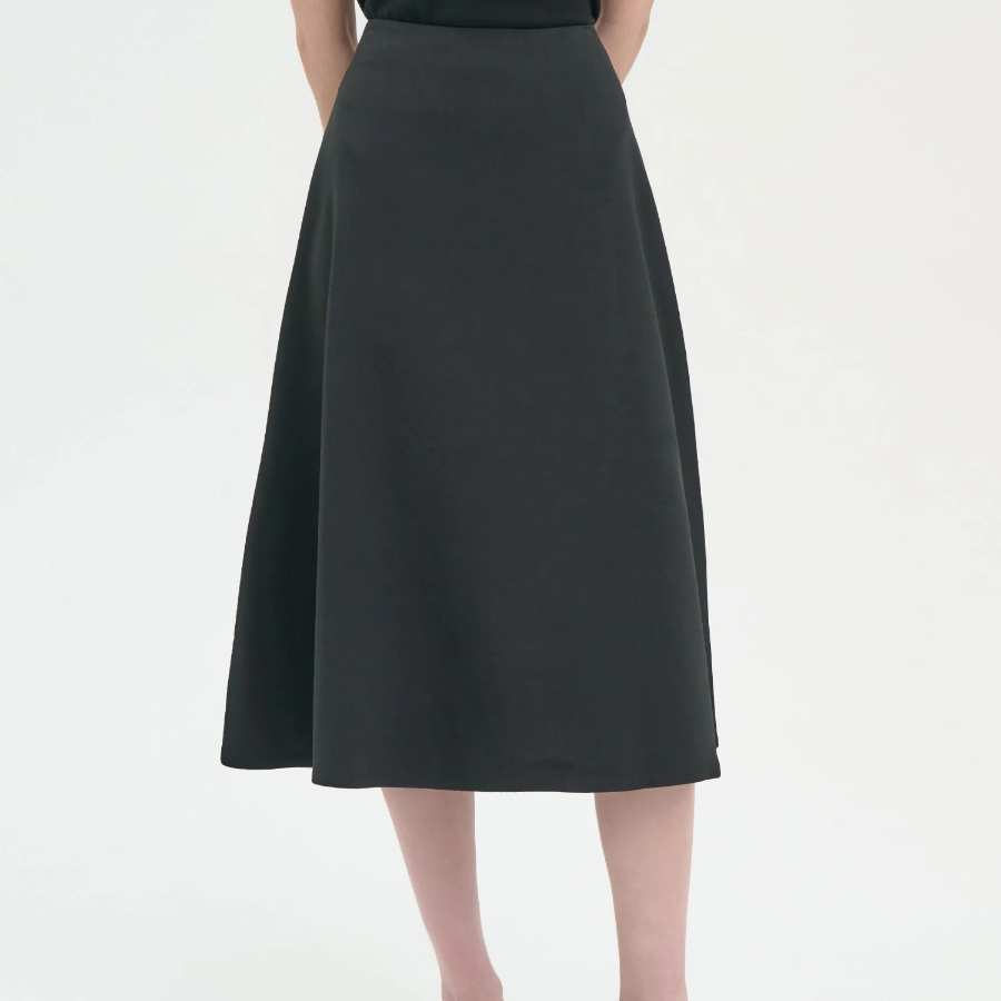 Theory Women Tailor Stretch A Line Skirt - Black