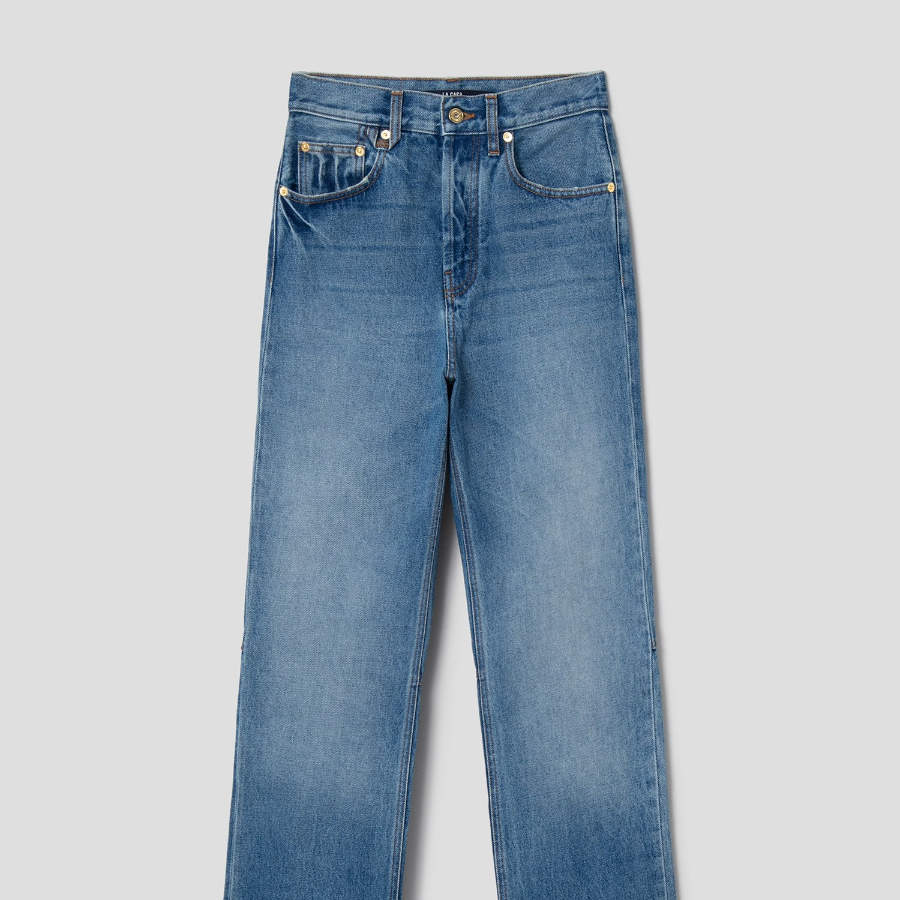 JACQUEMUS Le De-Nîmes Droit - Blue/Tabac