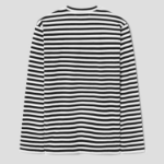 CDGCDGCDG Long Sleeved Stripe T-Shirt – Black