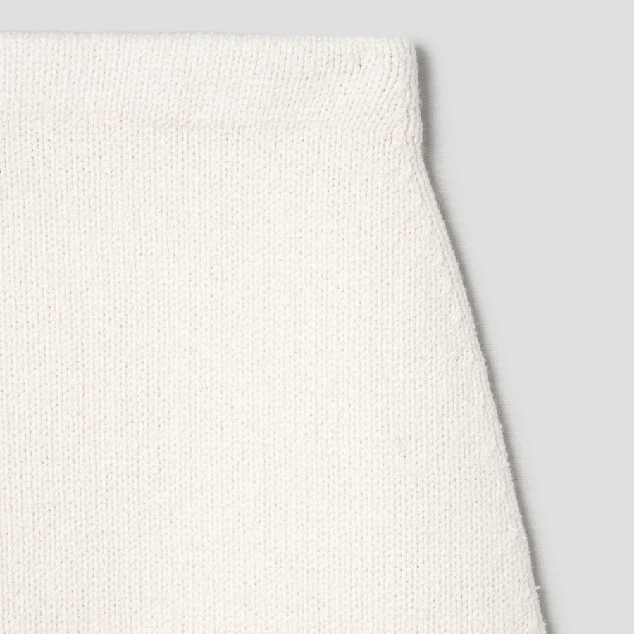 Theory Women Morton Wool Tweed Mini Skirt - White Multi