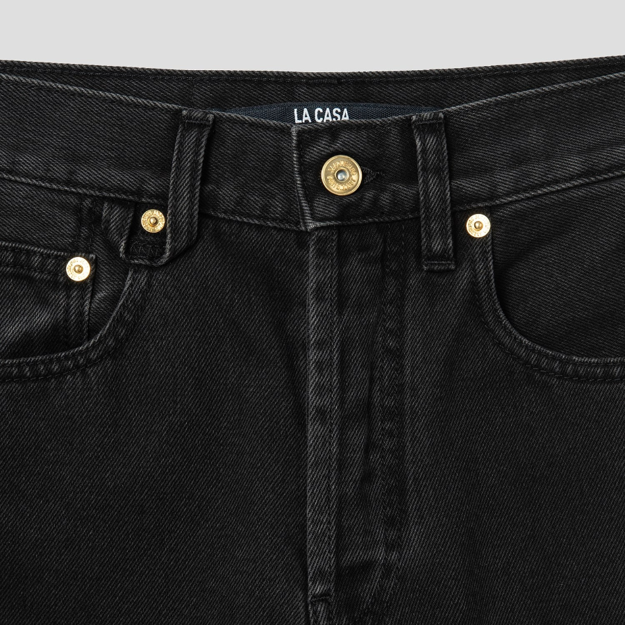 JACQUEMUS Le De-Nîmes Droit - Black