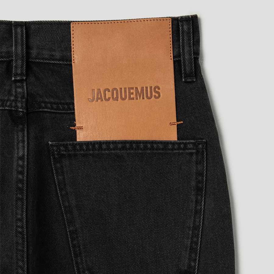 JACQUEMUS Le De-Nîmes Droit - Black