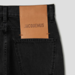 JACQUEMUS Le De-Nîmes Droit - Black