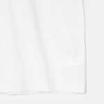 PLAY COMME des GARÇONS (Unisex) Red Heart Wappen T-Shirt With Blue Eyes Heart – White