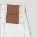 JACQUEMUS Le De-Nîmes Large - Off-White/Tabac