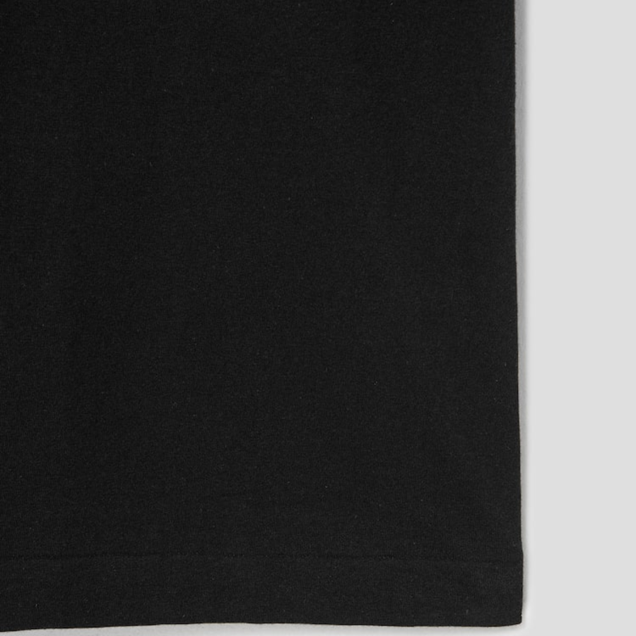 PLAY COMME des GARÇONS (Unisex) Horizontal 3 Heart Short Sleeve T-Shirt – Black