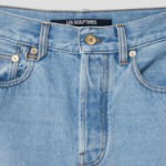 JACQUEMUS Le De-Nîmes Droit - Light Blue/Tabac