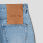 JACQUEMUS Le De-Nîmes Droit - Light Blue/Tabac