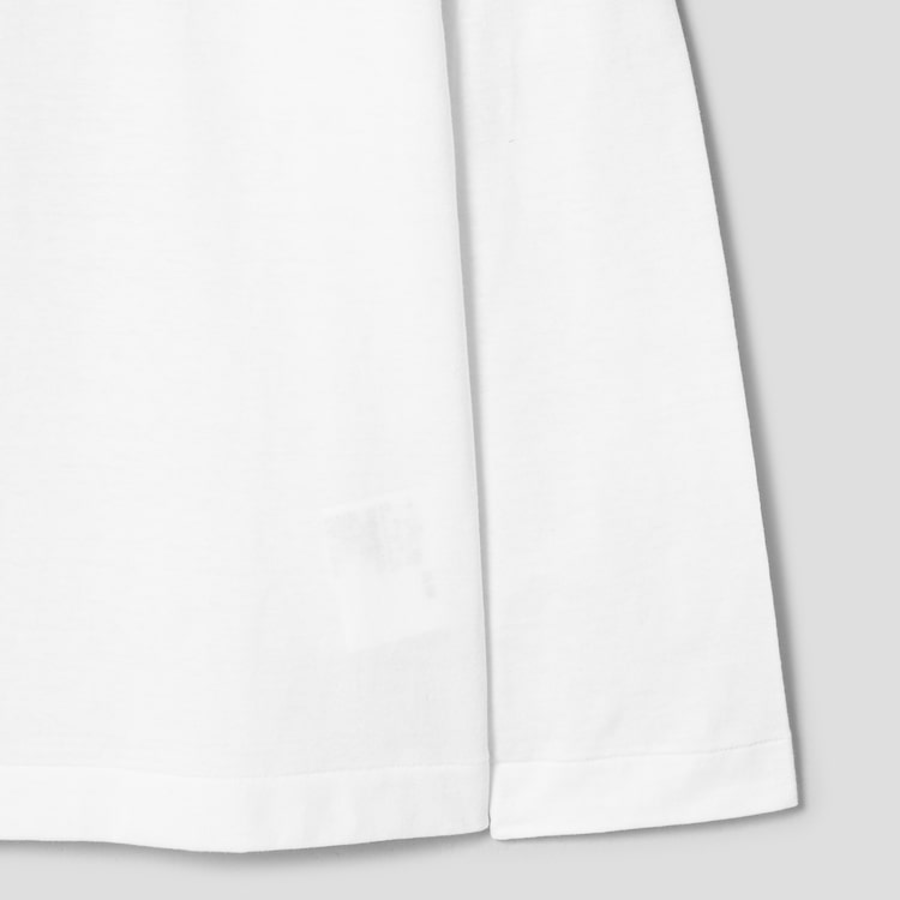 CDGCDGCDG Small Logo Printed Long Sleeve T-Shirt – White