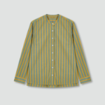 JAJU Stripe Shirt – Light Khaki