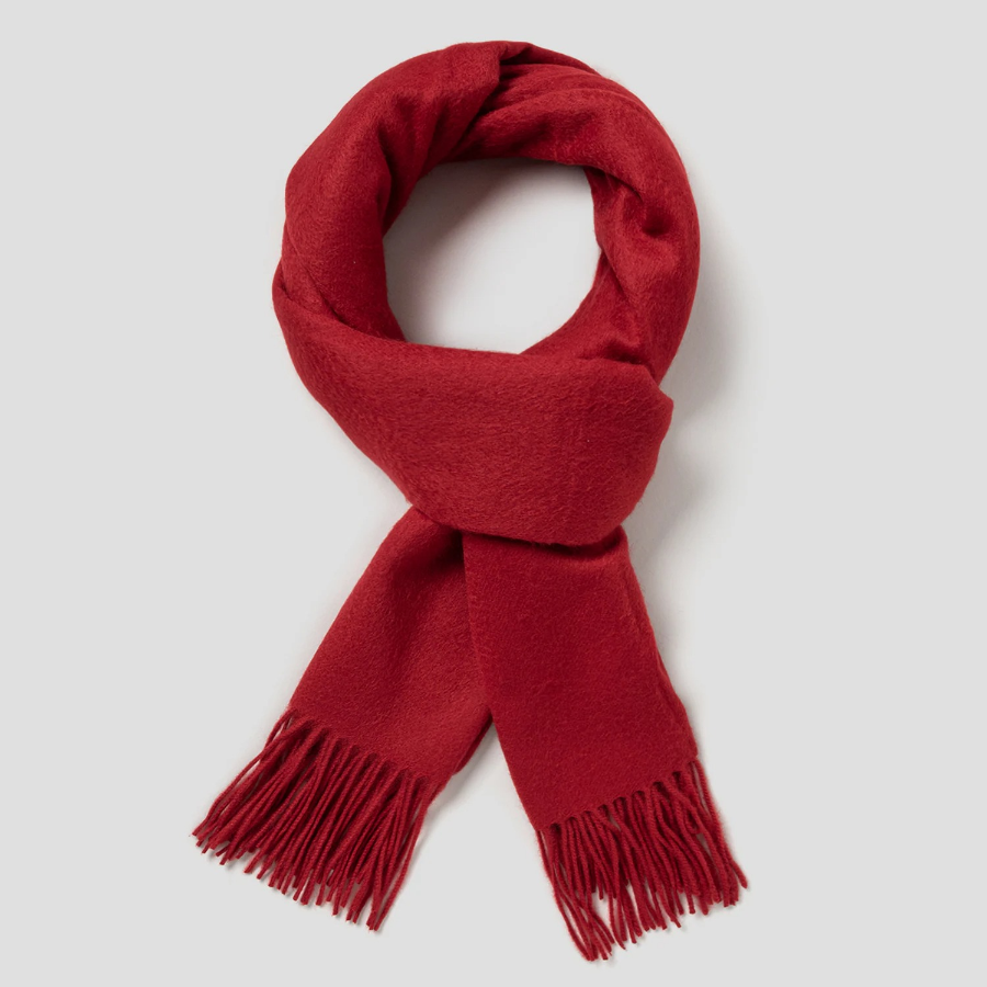 Theory Women Cashmere Classic Scarf - Bright Red