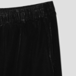 Theory Women Drape Velvet Taper Crop Pants - Black