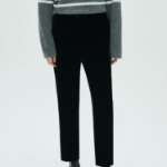 Theory Women Drape Velvet Taper Crop Pants - Black