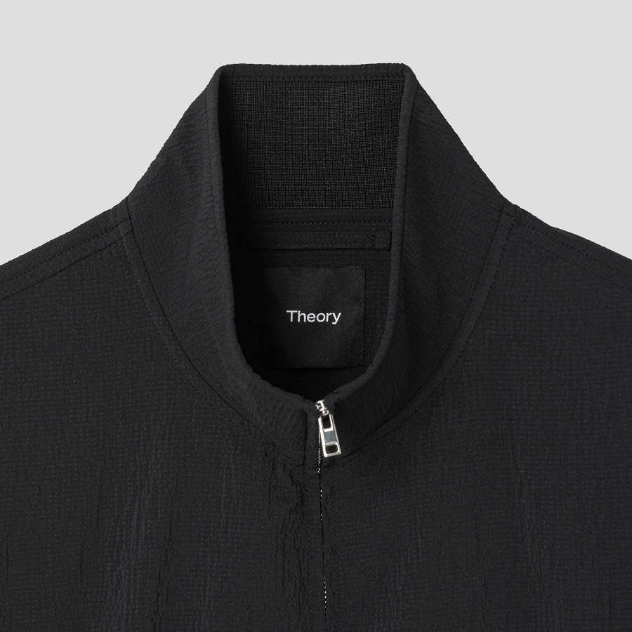 Theory Men Kelso Stand Collar Jacket - Black