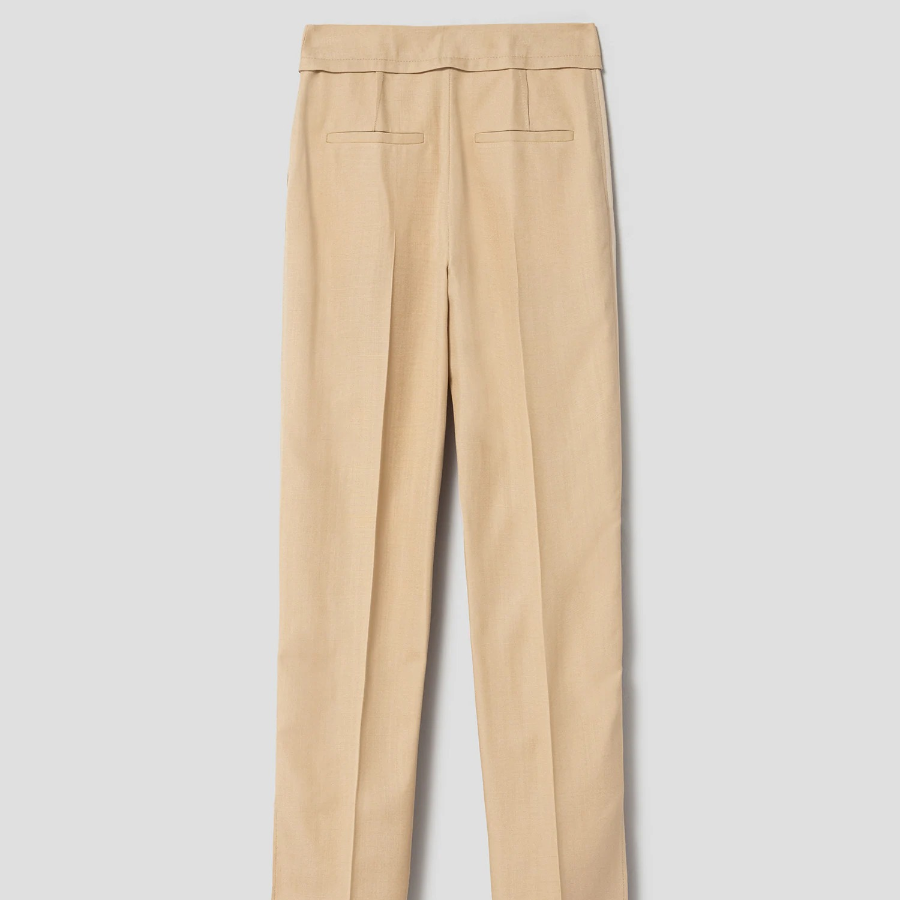 JACQUEMUS Le Pantalon Tibau - Beige