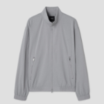 Theory Men Kelso Stand Collar Jacket - Dark Vapor