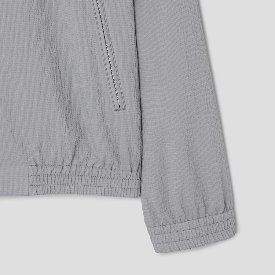 Theory Men Kelso Stand Collar Jacket - Dark Vapor