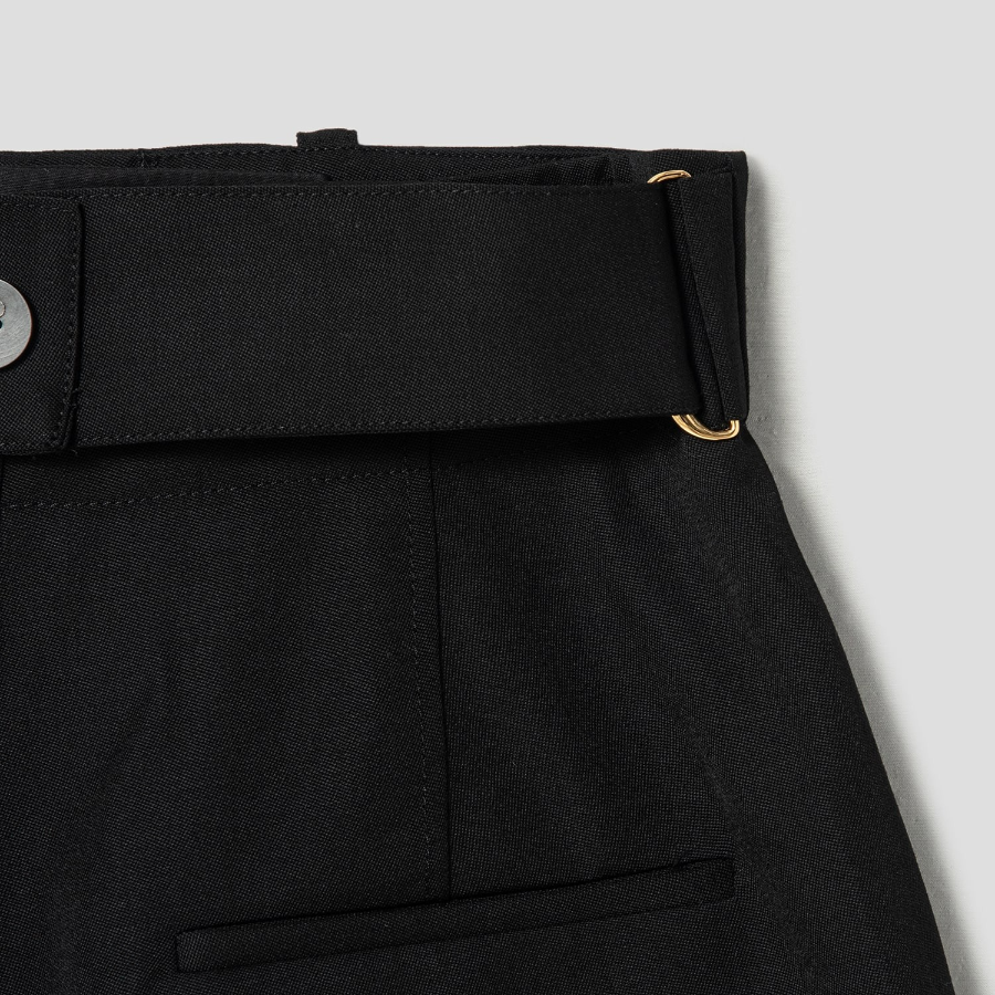 JACQUEMUS Le Short Bari - Black