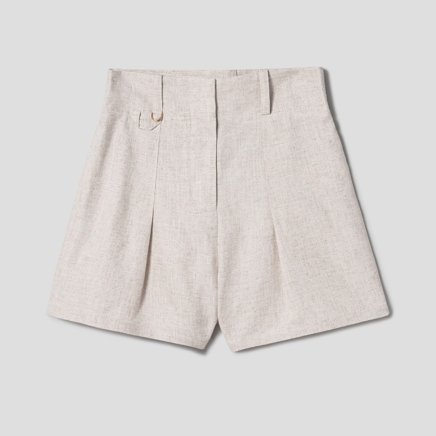 JACQUEMUS Le Short Bari - Light Beige