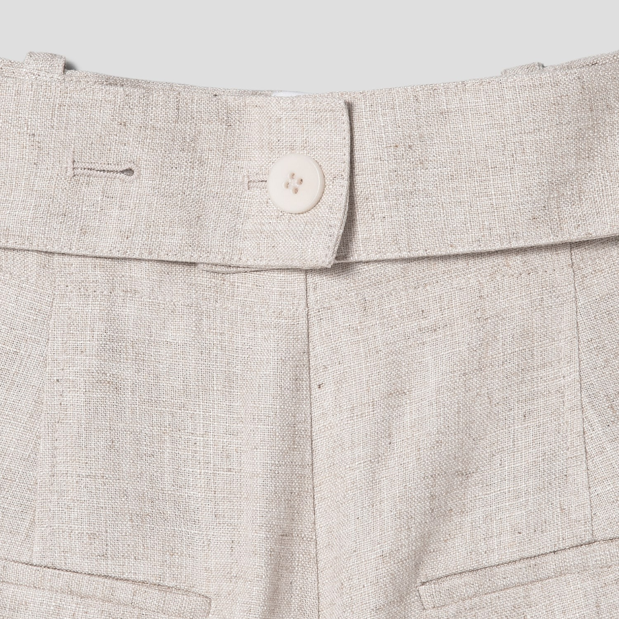 JACQUEMUS Le Short Bari - Light Beige