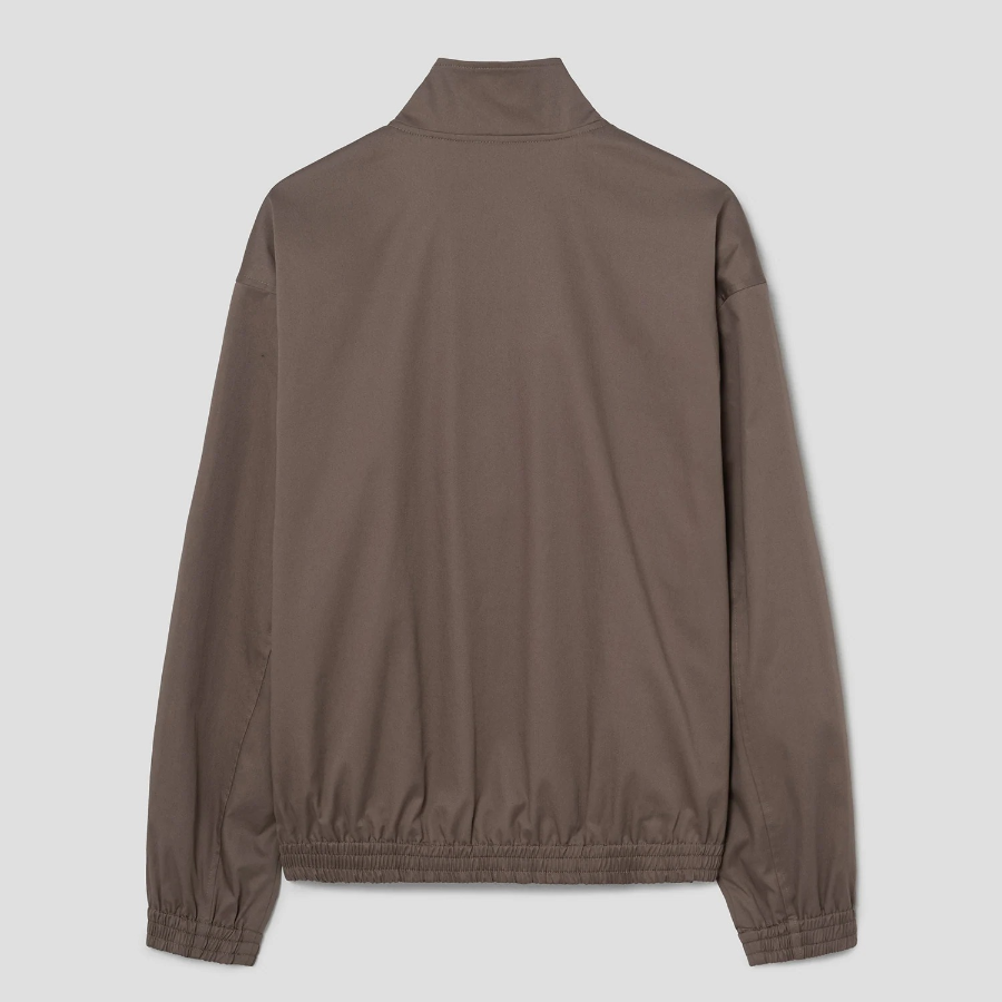 Theory Men Hanson Twill Stand Collar Jacket - Walnut