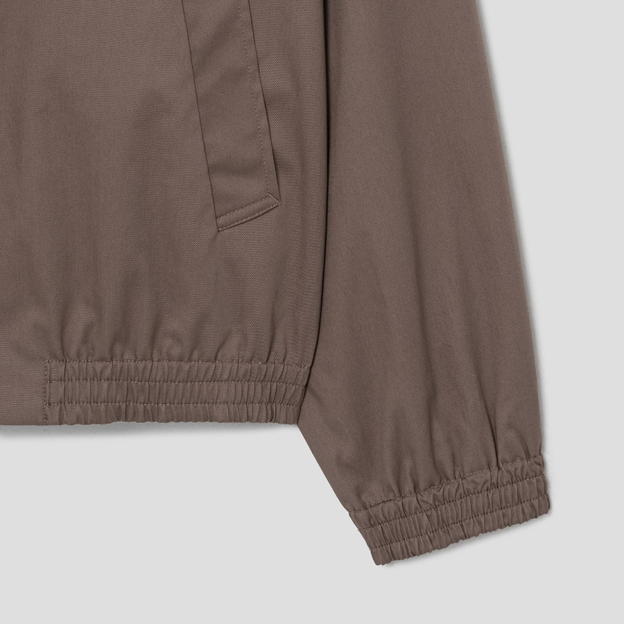 Theory Men Hanson Twill Stand Collar Jacket - Walnut