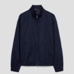 Theory Men Hanson Twill Stand Collar Jacket - Baltic