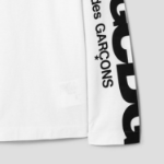 CDGCDGCDG Logo Printed Long Sleeve T-Shirt – White