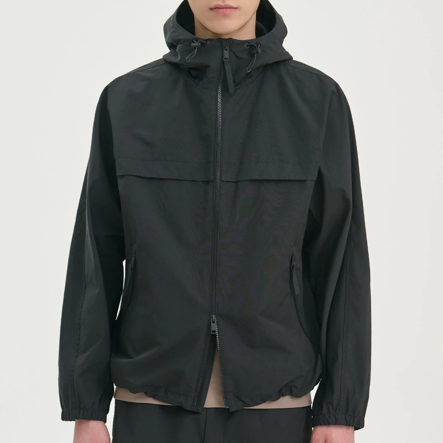 Theory Men Outer Blend Active Hood Jacket - Black