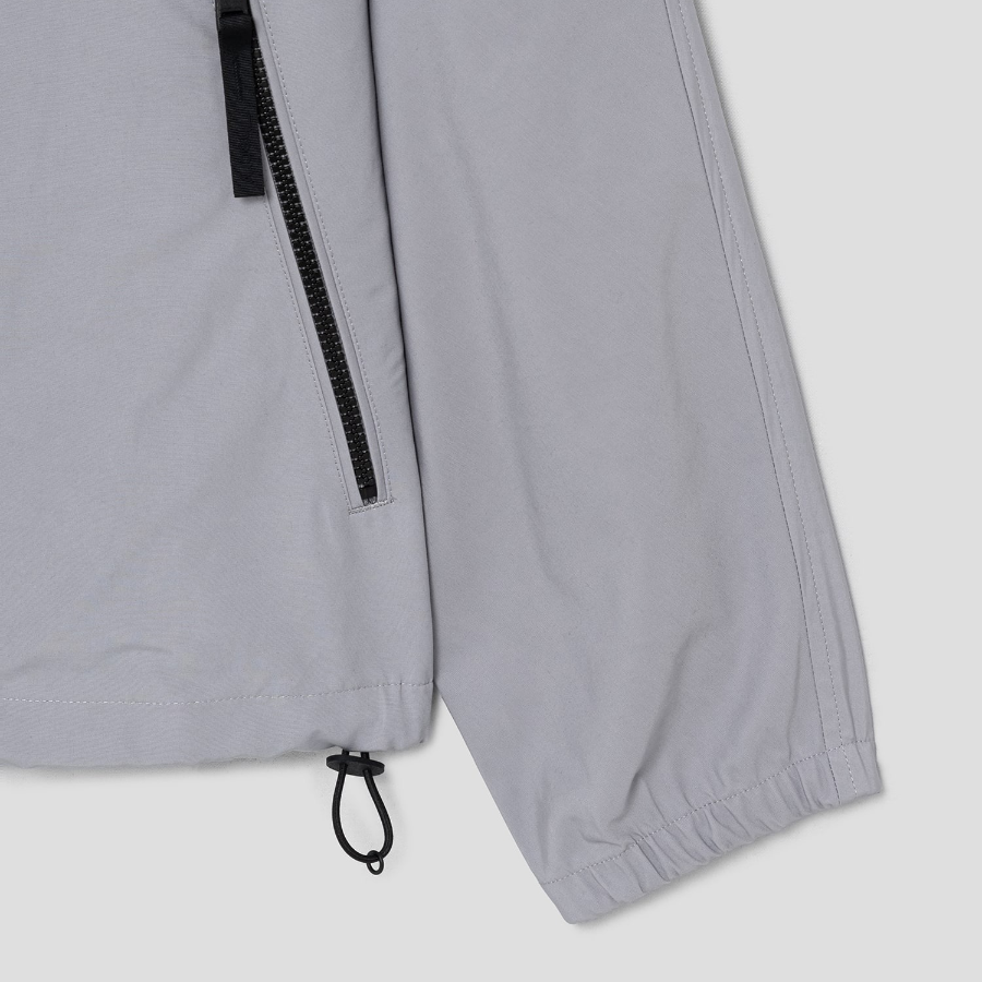 Theory Men Outer Blend Active Hood Jacket - Dark Vapor